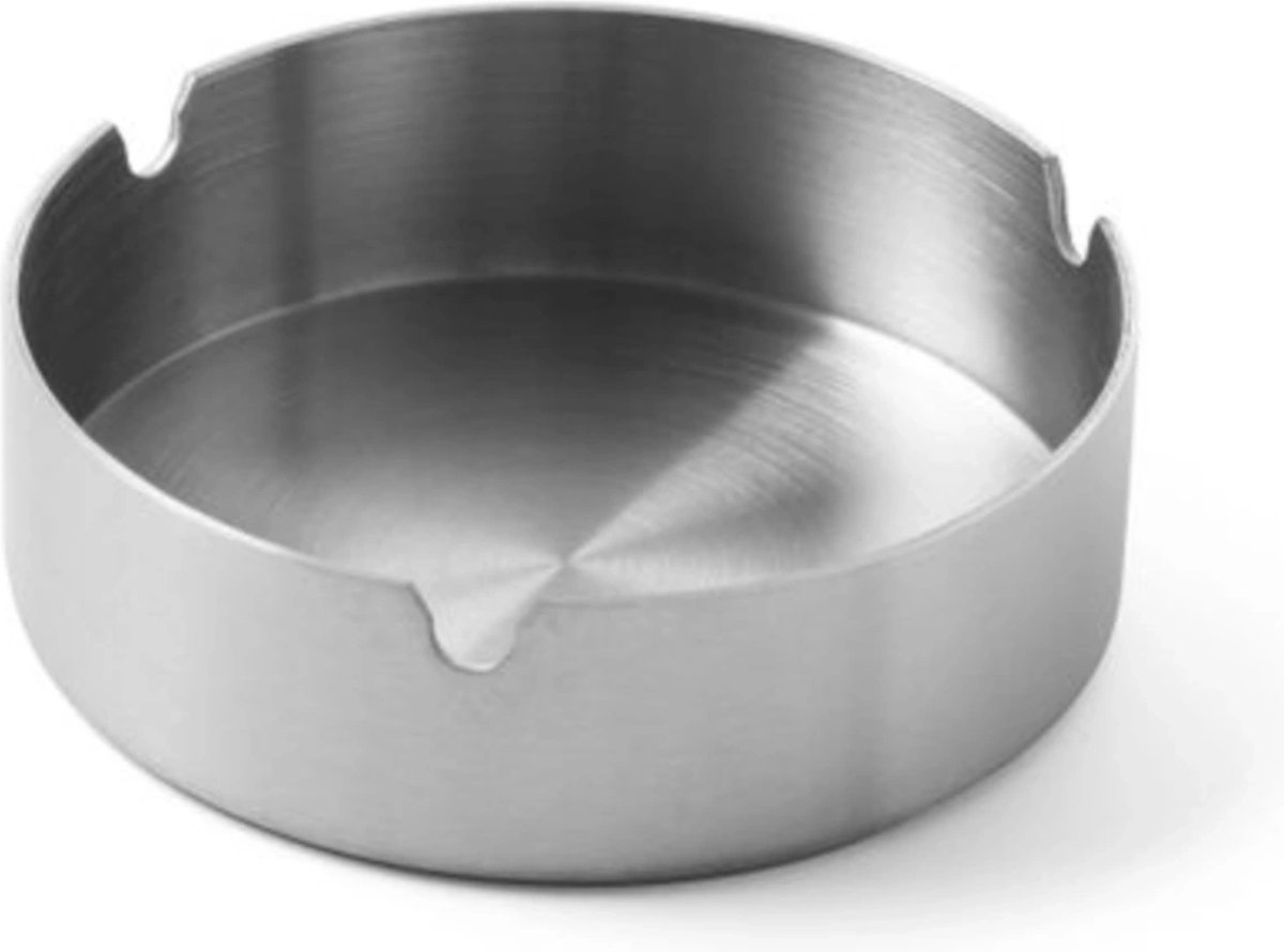 Goedkoopste Hendi Compacte asbak - roestvrij staal - ⌀100 mm - hoogte 30 mm