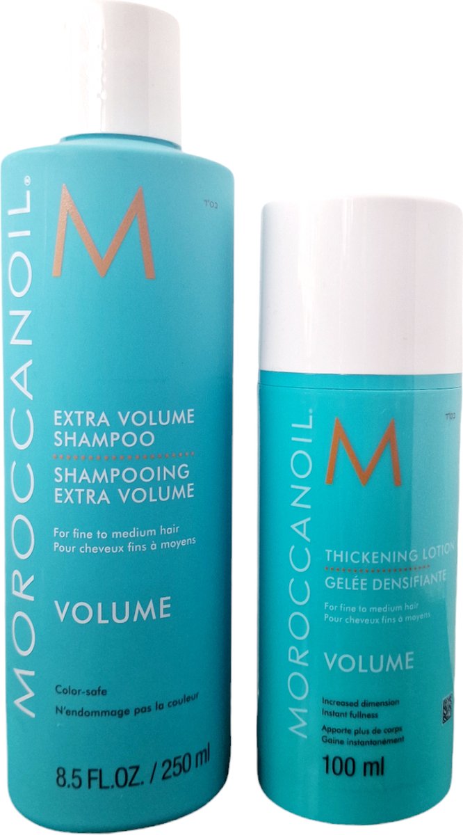 Bol.com Moroccanoil Twin pack Volume Shampoo 250ml + Thickening Lotion 100ml aanbieding