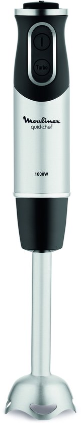 Moulinex DD655810 blender 0,8 L Mélangeur par immersion 1000 W Acier inoxydable, Noir