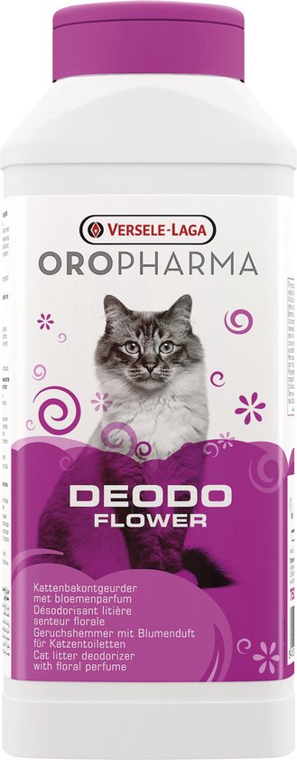 Versele-Laga Oropharma Deodo Geurverdrijver - Kattenbakreinigingsmiddelen - 750 g Bloemengeur