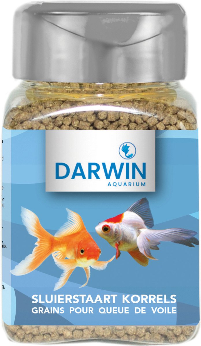 Darwin Sluierstaart Korrels - Vissenvoer - 100 ml