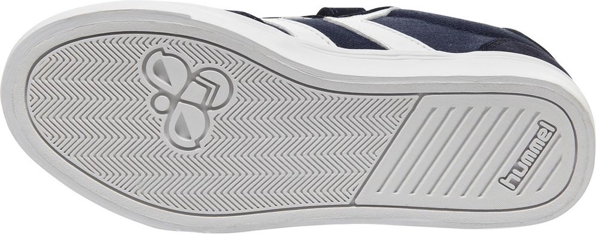 Hummel Slimmer Stadil HIGH JR Sneaker In Dress Blues - Canvas & Synthetik-Leder | Größe 35 EU