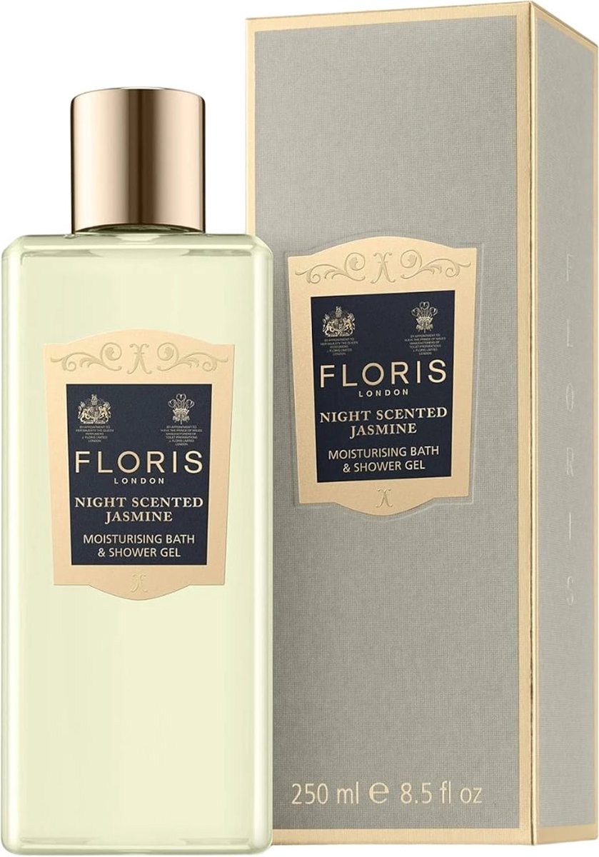 Floris Night Scented Hydraterende Bad & Douchegel 250 ml | LUXE VOOR MANNEN | DOUCHEGEL | LUXE DOUCHEGEL | FLORIS PARFUM | FLORIS