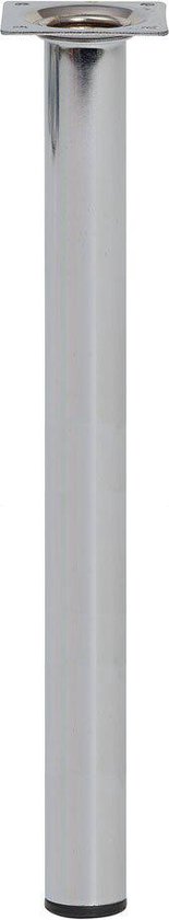 Stalen meubelpoot zwart conisch ø 5 cm / 2,5 cm en hoogte 18 cm kopen