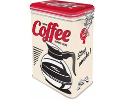 Boîte de rangement - Café fort servi ici