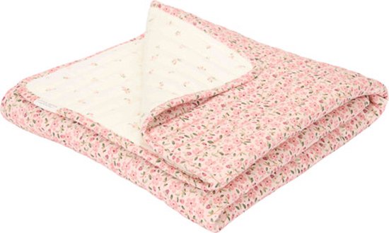 Little Dutch Fairy Garden Fairy Floral - Deken - Ledikant - Roze