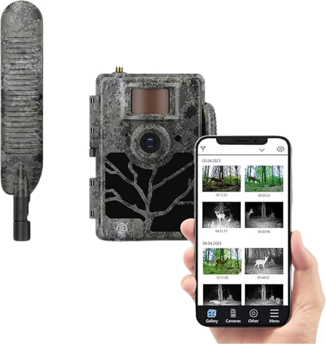 Equivera Wildcamera - wildcamera voor buiten - buitencamera met nachtzicht - wild camera