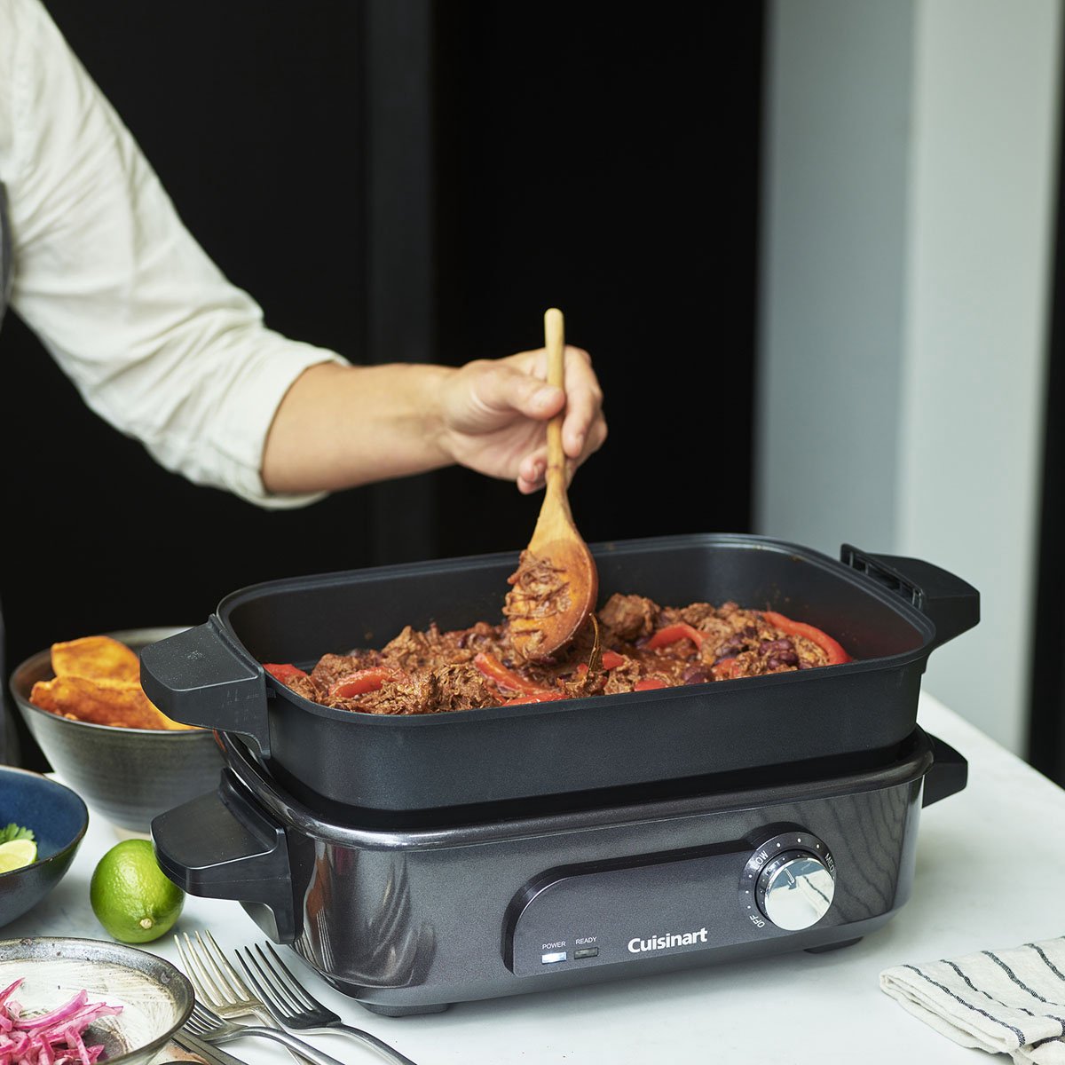 Afbeelding 2 van Cuisinart - Cooking Multicooker GRMC3 - alles-in-één - Met grillpan en stoommand