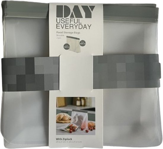 Herbruikbare Duurzame Zip Lock Zakjes