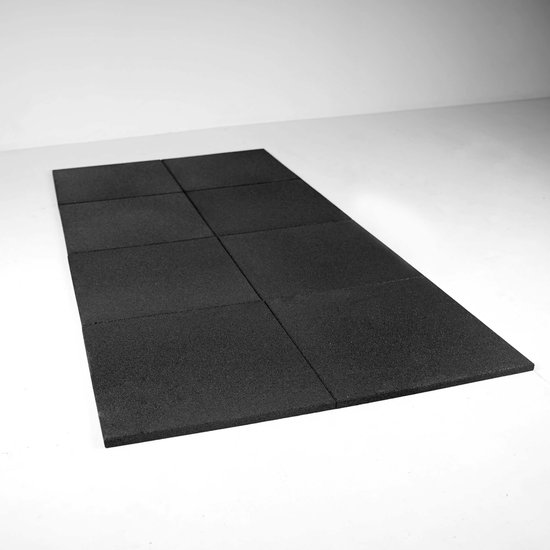 Foto: Rubber tegel 50x50x2 5 cm