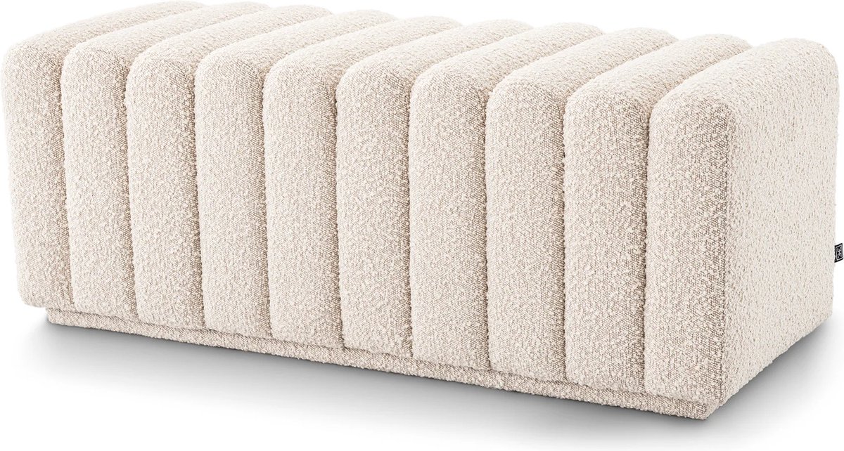 Eichholtz boucle creme bank Bente 116 x 47 x 46 cm