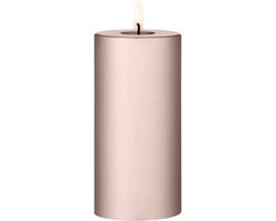 Ester & Erik Led Pillar kaars H15cm champagne metallic