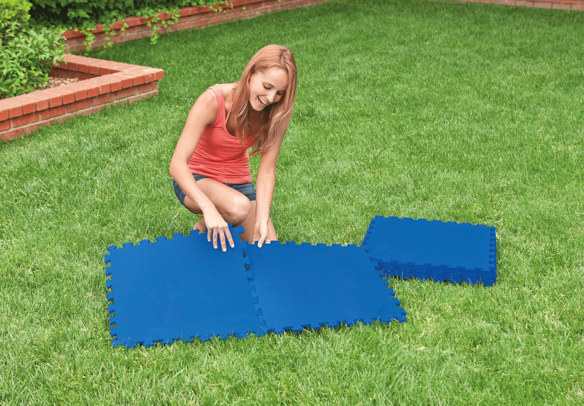 Intex Zwembadtegels - 50 cm x 50 cm x 1 cm - Blauw — afbeelding 6