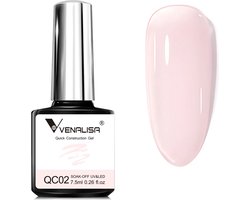 Venalisa BIAB Licht Lila - 7.5 ml - Licht Lila BIAB - Builder Gel - BIAB Nagellak - Builder in a Bottle - BIAB Nagel Builder - BIAB Kleuren - Venalisa BIAB