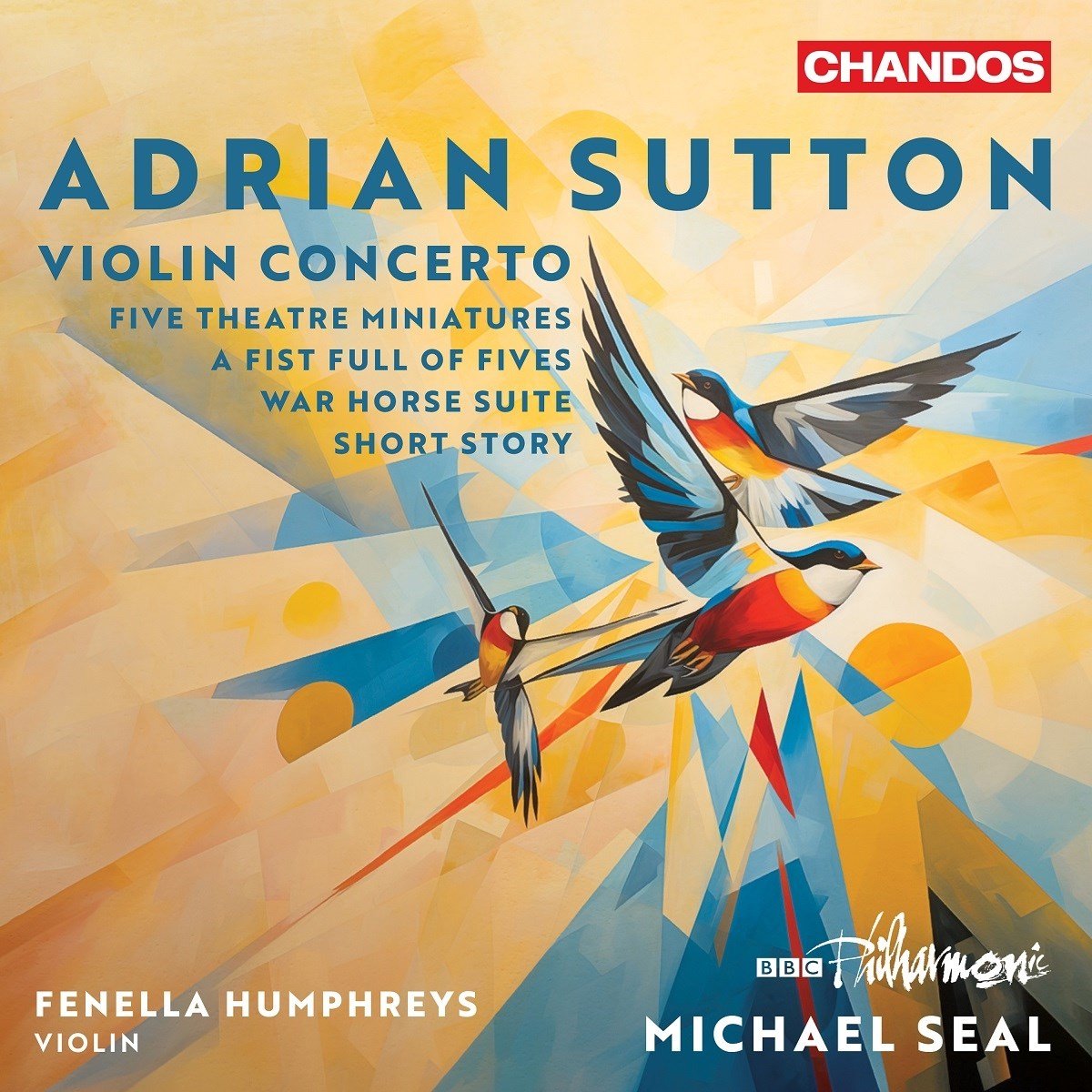 Fenella Humphreys, BBC Philharmonic & Michael Seal - Adrian Sutton: Violin Concerto (CD)