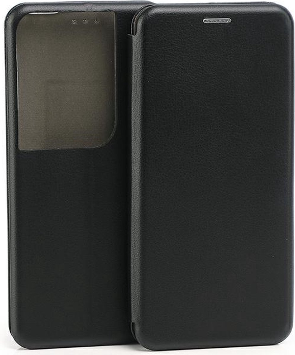 Beline Book Magnetisch Oppo Reno8 Pro hoesje zwart/zwart