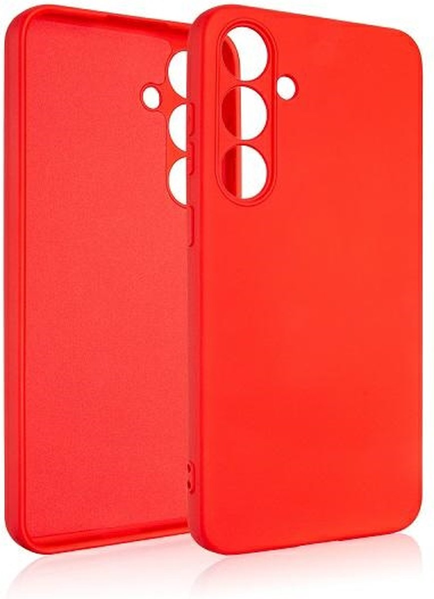 Beline Siliconen Hoesje Samsung S24+ S926 rood/rood