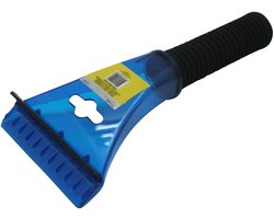Benson IJskrabber met wisser - Transparant - 21 cm - Handig en compact
