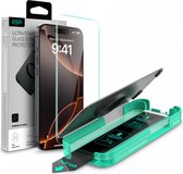ESR Armorite Screen Protector Geschikt voor Apple iPhone 16 Pro - 9H Tempered Glass - Case Friendly - Flawless Fit Tray - Gemakkelijke Installatie