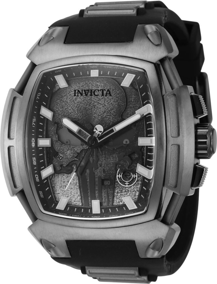 Invicta Marvel - Punisher 43170 Quartz Herenhorloge - 53mm