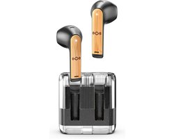 House of Marley Zion Draadloze Oordopjes – Oortjes Draadloos – Bluetooth - Met Oplaadcase – 16 uur Speeltijd – Duurzaam en Lichtgewicht Ontwerp – USB C – Zwart