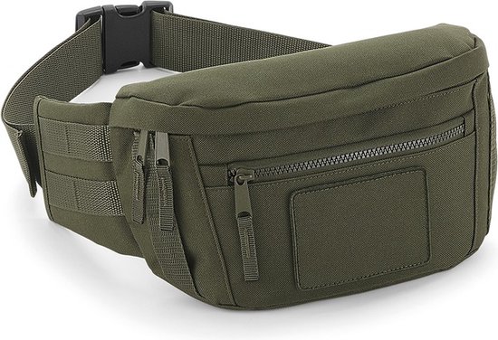Sac de taille / pochette vert armée pour adultes - Sacs de taille / pochette pour voyage - Randonnée