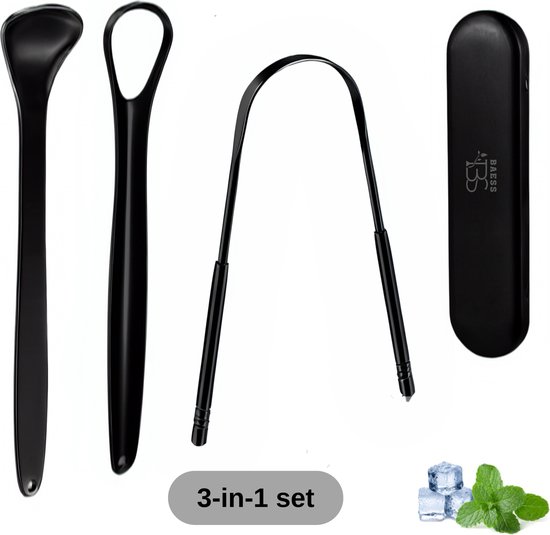 BAESS 3 in 1 Set Professionele Tongschraper