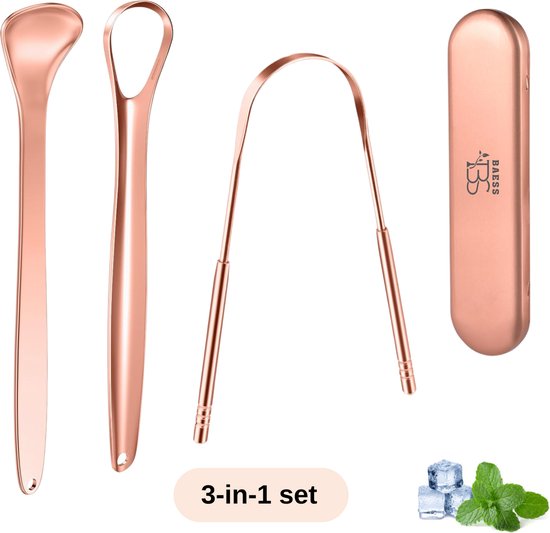 Baess 3-in-1 Tongschraper