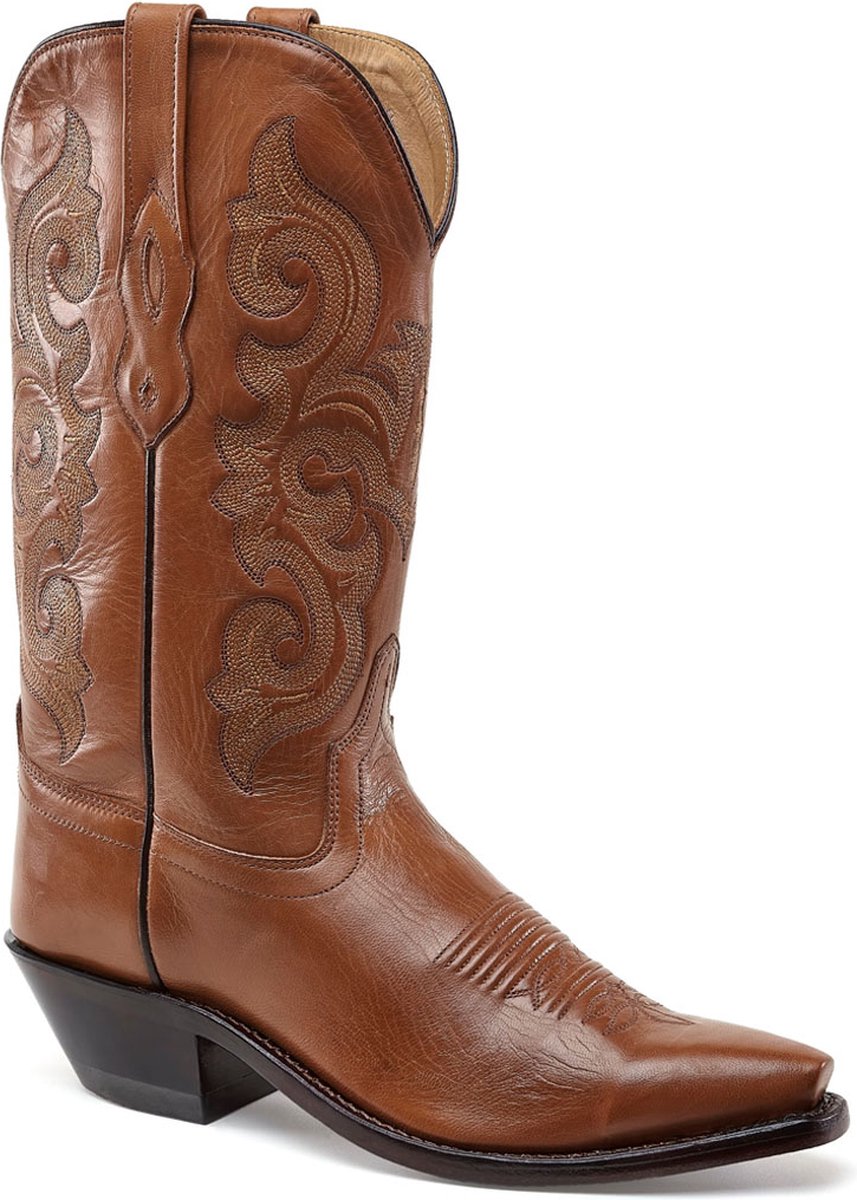 Bootstock Conveted Laarzen - Leer - Dames - Cognac - Maat 36