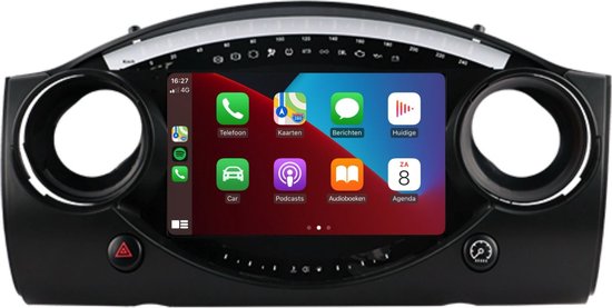 CarPlay geschikt voor Mini Cooper R50/R52/R53 2004 – 2007 Android 12 ...