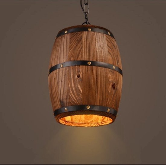 Wijnvat lamp