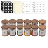 Set de Pots d'herbes aromatiques en Verres 24 pcs