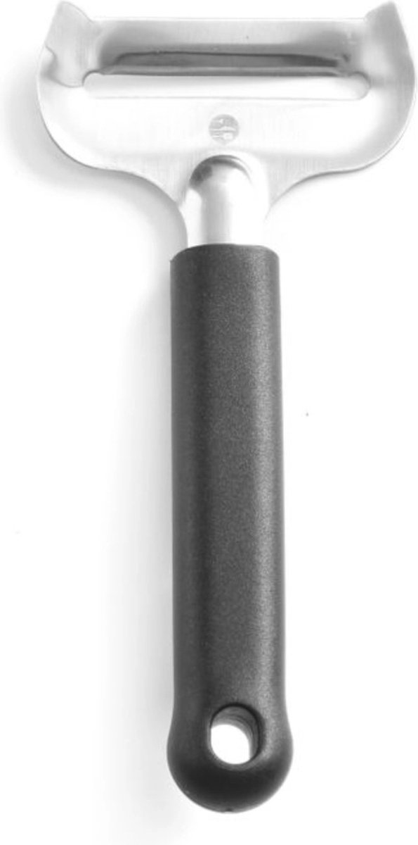 HENDI Kaasschaaf voor zachte kaas – breed mes – anti-plak ontwerp – 160 mm – zwart