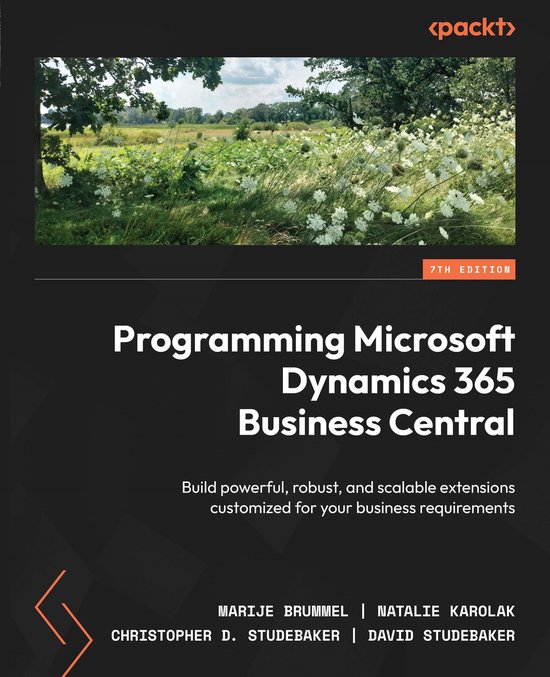 Programming Microsoft Dynamics 365 Business Central - cover