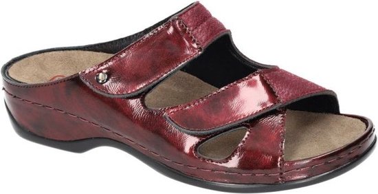Berkemann - Dames - bordeaux - pantoufles et mules - taille 38,5