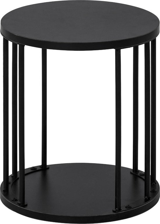 KARAT Barry 2-in-1 Opstapkruk – Inklapbaar Met Geïntegreerde Gereedschapskist, TÜV-gecertificeerd, Tot 150 Kg, Antislip, Zwart-geel