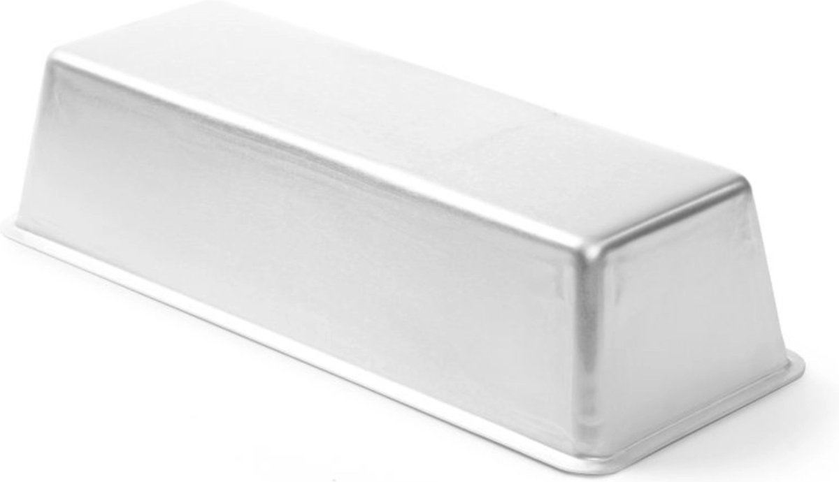 HENDI Rechthoekige cakevorm – aluminium – 300x110x75 mm