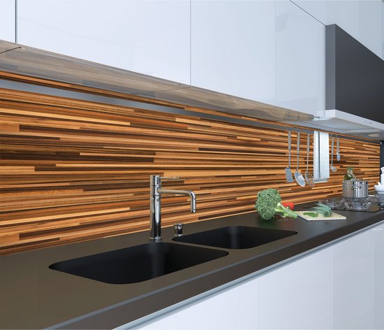 Ciciwind Plakfolie, muurbehang, vinyl folie, bruine houtnerf, natuurlijke houtlook, eiken, zelfklevend en waterdicht muurbehang, 45 cm x 500 cm, bekleding voor kamers, kasten, muren en keukentafels