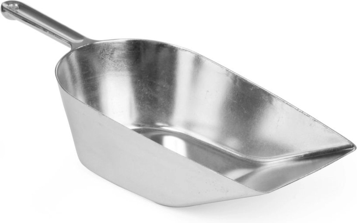 HENDI Aluminium winkelschep – 0,5L – 265 mm – lichtgewicht en duurzaam