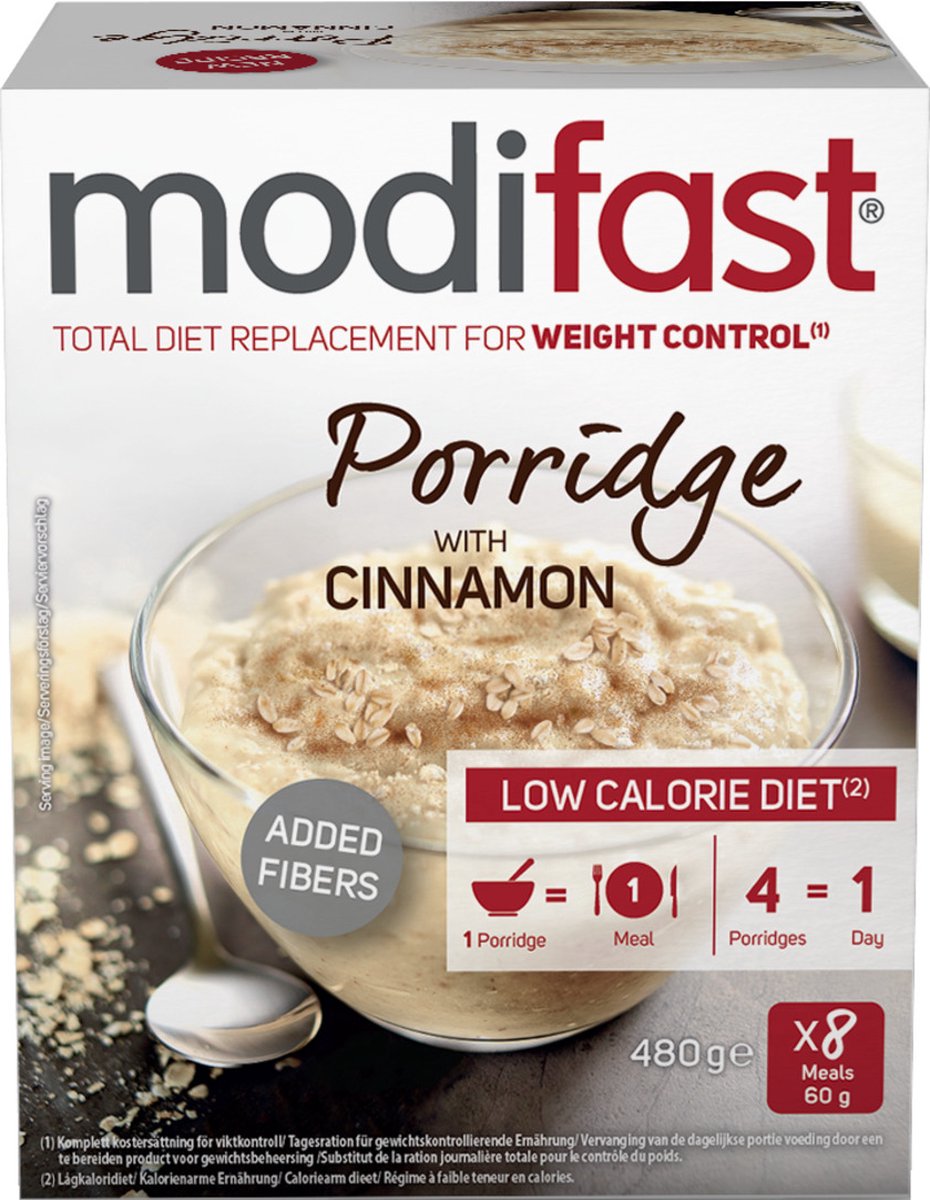 Modifast Weight Control Porridge With Cinnamon 480 g