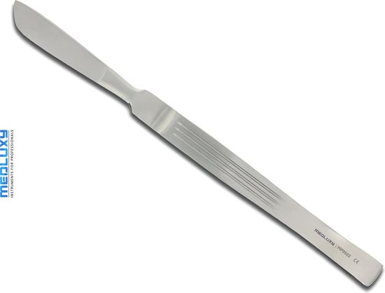 MEDLUXY® - Pedicure Eeltschraper - Scalpel - 15.5 cm - Anti Slip - (eeltmes, callus eelt verwijderaar, eeltschaaf, scalpel - ook Hobby) [MP0522]