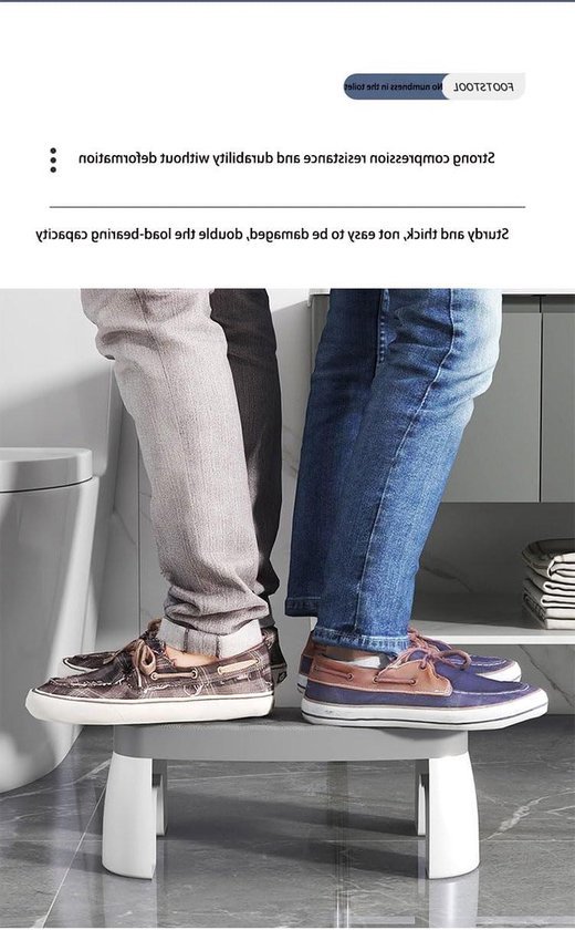 Toilettenhocker Secura - ergonomisch design - voor een gezonde stoelgang Toilettenhocker Secura - ergonomisch design - voor een gezonde stoelgang