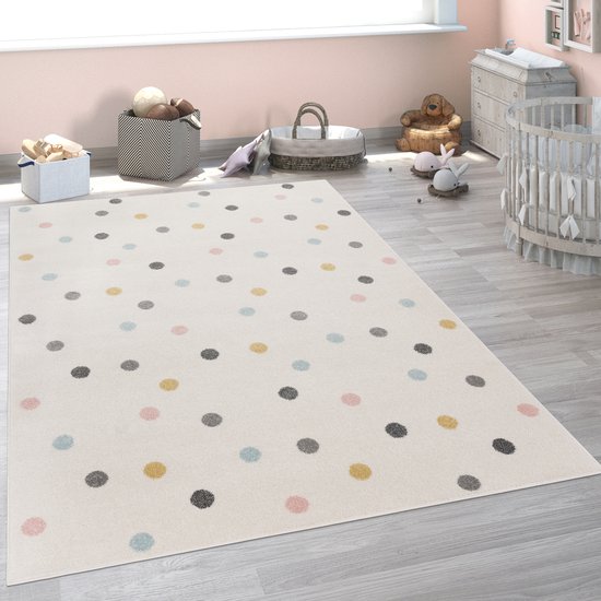 Paco Home Tapis pour Chambre d'Enfant Tapis Chambre d'enfant Filles Garçons Différents Motifs et Tailles 80x150 cm