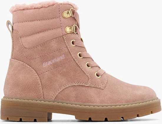 graceland Roze veterboots - Maat 31 | bol