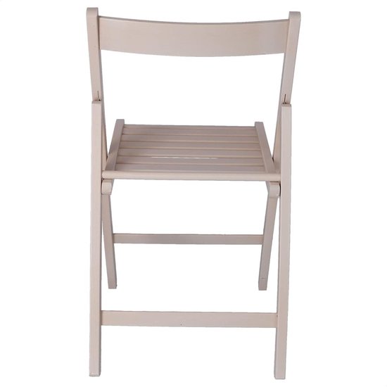 Mueblear 19016 Wooden Folding Chair 43 X 46 X 79 Cm White - View #6