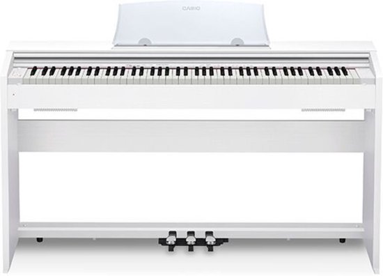 Foto: Casio px 770we 88toetsen wit digitale piano