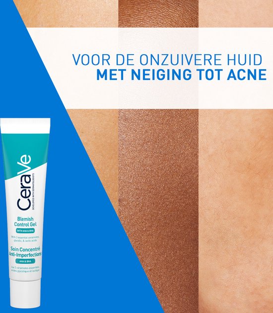 CeraVe Geconcentreerde Anti-Onzuiverheden Verzorging - voor een Onzuivere Huid met Neiging tot Acne - met 2% Salicylzuur - 40ml