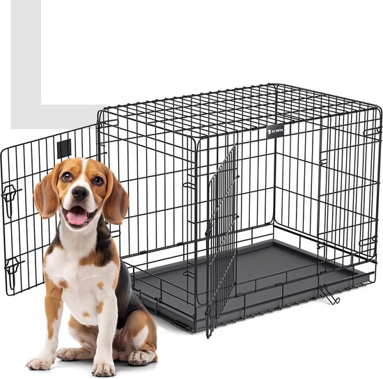 JC Pets Hondenbench - Maat L (91 x 60 x 66 cm)