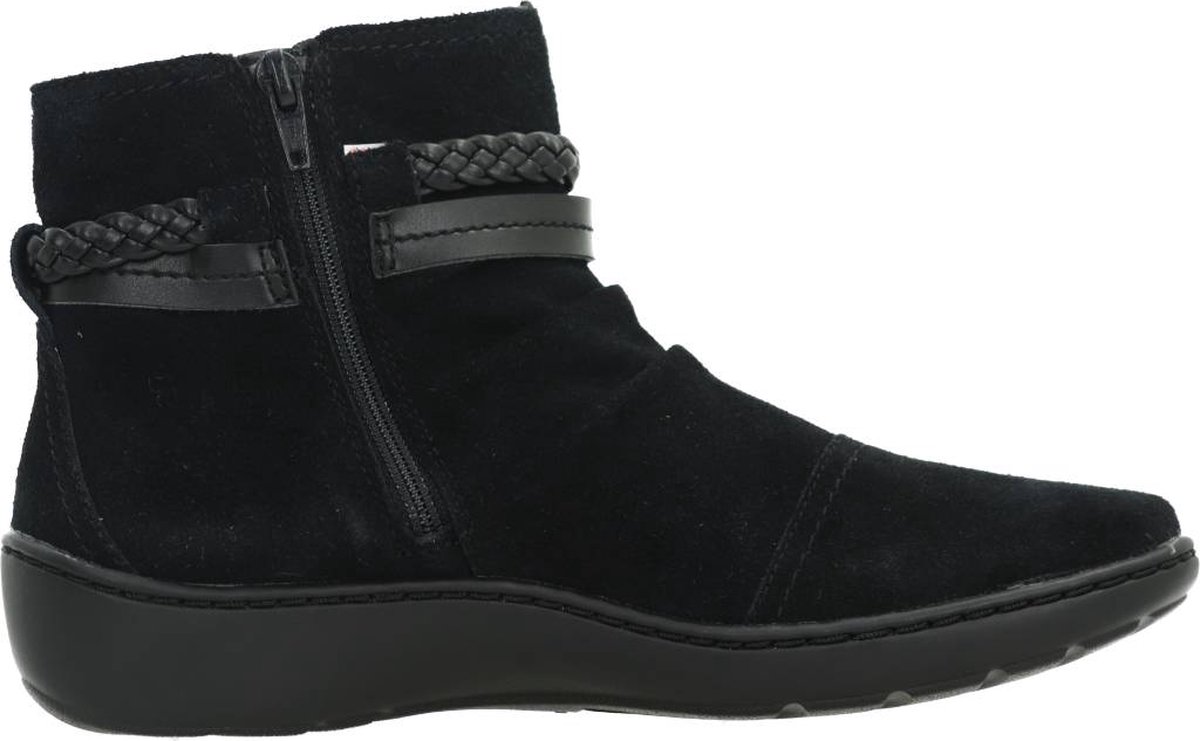 Clarks CORA BRAIDBOOT Zwart