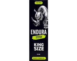 Endura Titan Cumin Oil - King Size - Grotere Erecties